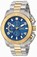 Invicta Blue Dial Stainless Steel Band Watch #23407 (Men Watch)