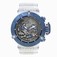 Invicta Black Dial Blue Plastic Band Watch #24358 (Men Watch)