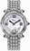 Chopard Quartz Stainless Steel Mother Of Pearl Dial Stainless Steel -polished Band Watch #288965-3002 (Women Watch)