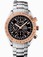 Omega 40mm Automatic Chronograph Day-Date Black Dial Rose Gold Case With Stainless Steel Bracelet Watch #323.21.40.44.01.001 (Men Watch)