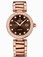Omega 34mm Ladymatic Brown Dial Rose Gold Case, Diamonds With Rose Gold Bracelet Watch #425.65.34.20.63.001 (Women Watch)