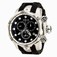 Invicta Venom Quartz Chronograph Date Black Polyurethane Watch # 6110 (Men Watch)