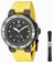 Oris Black Dial Rubber Watch #73376754754SET (Men Watch)