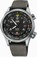 Oris Black Dial Cloth Band Watch #73377054134FS-GREY (Men Watch)