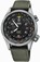 Oris Black Dial Cloth Band Watch #73377054184FS (Men Watch)