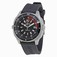 Invicta Signature Quartz Analog Date Black Polyurethane Watch # 7355 (Men Watch)