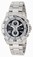 Invicta Black Dial Stainless Steel Watch #7390 (Men Watch)