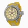 Invicta Yellow Quartz Watch #7425 (Men Watch)
