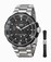 Oris Black Dial Ceramic Band Watch #76176827154RS (Men Watch)