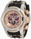 Invicta Black Dial Metal Band Watch #829 (Men Watch)