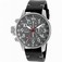 Invicta Grey Dial Leather Watch #90062 (Men Watch)