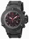 Invicta Subaqua Quartz Chronograph Date Black Silicone Watch # 90110 (Men Watch)