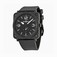 Bell & Ross Quartz Dial color Black Watch # BRS-BL-CEM (Men Watch)