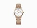 Maurice Lacroix Quartz White Dial Date Rose Gold Tone Stainless Steel Watch # EL1094-PVP06-150-1 (Men Watch)