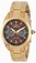 Invicta Gold Dial Stainless Steel Band Watch #INVICTA-14713 (Women Watch)