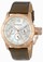 Invicta Mother of Pearl Dial Day Date Brown Leather Watch # INVICTA-14800 (Women Watch)