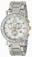 Invicta Mother Of Pearl Dial Diamond-and-stainless-steel Band Watch #INVICTA-4742 (Men Watch)