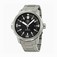 IWC Black Dial Fixed Stainless Steel. Rotating Inner Bezel Band Watch #IW329002 (Men Watch)