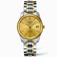 Longines Automatic Gold Dial 18ct Gold And Stainless Steel Watch #L2.518.5.32.7 (Men Watch)