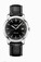 Longines Saint Imier Collection Automatic Black Dial Date Black Leather XL Strap Watch# L2.766.4.59.4 (Men Watch)