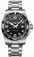 Longines Hydroconquest Quartz Black Dial Date Stainless Steel Watch# L3.689.4.53.6 (Men Watch)