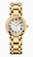 Longines Automatic 18kt Gold White Dial 18kt Gold Band Watch #L8.113.6.78.6 (Women Watch)