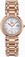 Longines Primaluna Automatic Mother of Pearl Dial Date Diamonds Bezel 18ct Rose Gold Watch# L8.113.9.83.6 (Women Watch)