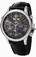 Maurice Lacroix Automatic Chronograph Moon Phase Black Leather Watch # LC6078-SS001-331 (Men Watch)