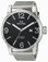 TW Steel Black Dial Stainless Steel Watch #MB15 (Men Watch)