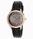 Maurice Lacroix Gunmetal Dial Crocodile Leather Band Watch #MLACROIX-LC6003-PG101-230 (Women Watch)