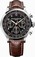 Baume & Mercier Capeland Automatic Chronograph Date Brown Leather Watch# MOA10067 (Men Watch)