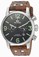 TW Steel Black Dial Leather Watch #MS14 (Men Watch)