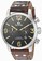 TW Steel Black Dial Leather Watch #MS3 (Women Watch)