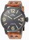 TW Steel Black Dial Leather Watch #MS31 (Women Watch)