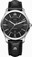 Maurice Lacroix Black Dial Leather Watch #PT6358-SS001-330-1 (Men Watch)