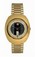 Rado Black Dial Yellow Plated Bracelet Band Watch #R12413583 (Men Watch)