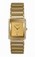Rado Quartz Gold Ceramic/gold Gold Dial Gold Tone/ceramic Band Watch #R20338742 (Men Watch)