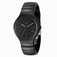 Rado True Automatic Black Dial Date Black Ceramic Watch# R27858152 (Men Watch)