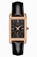 Tissot Quartz Analog 18k Rose Gold Case Black Leather Watch # T923.335.76.058.00 (Women Watch)