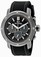 TW Steel Quartz Chronograph Date Black Silicone Watch # TS4 (Men Watch)