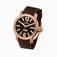 TW Steel Brown Dial Rubber Band Watch #TW101 (Men Watch)