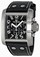 TW Steel Quartz Chronograph Date Black Leather Watch # TW12 (Men Watch)