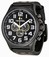 TW Steel Black Dial Chronograph Date Black Leather Watch # TW678 (Men Watch)