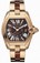 Cartier Automatic 18kt Rose Gold Brown Dial 18kt Rose Gold Band Watch #W6206001 (Men Watch)