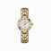 TAG Heuer Quartz White Mother Of Pearl Dial Stainless Steel Case With Gold And Stainless Steel Watch #WAT1453.BB0955 (Women Watch)