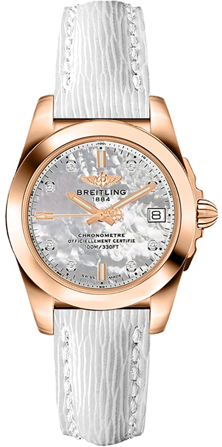Breitling Swiss quartz Dial color Mother of Pearl Watch # H7234812/A792-274X (Women Watch)