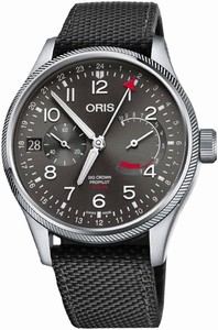 Oris Big Crown ProPilot Calibre 114 Black Textile Strap Watch# 0111477464063-Set52215FC (Men Watch)