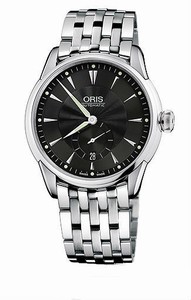 Oris Artelier Small Second Date Automatic 42 hrs Power Reserve Watch #0162375824074-0782173 (Men Watch)