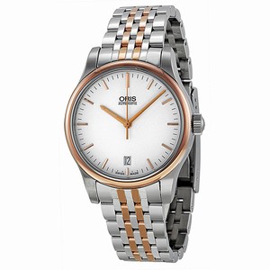 Oris Classic Date Automatic Analog Two Tone Stainless Steel Watch# 0173375784351-0781863 (Men Watch)