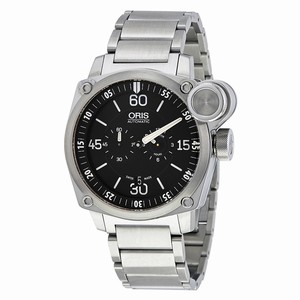 Oris Black Automatic Watch #01-749-7632-4194-07-8-22-58 (Men Watch)